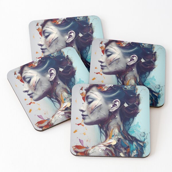 Item preview, Beautiful dreaming girl  deconstruct designed and sold by PhotoArtMC.