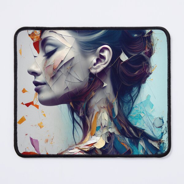 Item preview, Beautiful dreaming girl  deconstruct designed and sold by PhotoArtMC.
