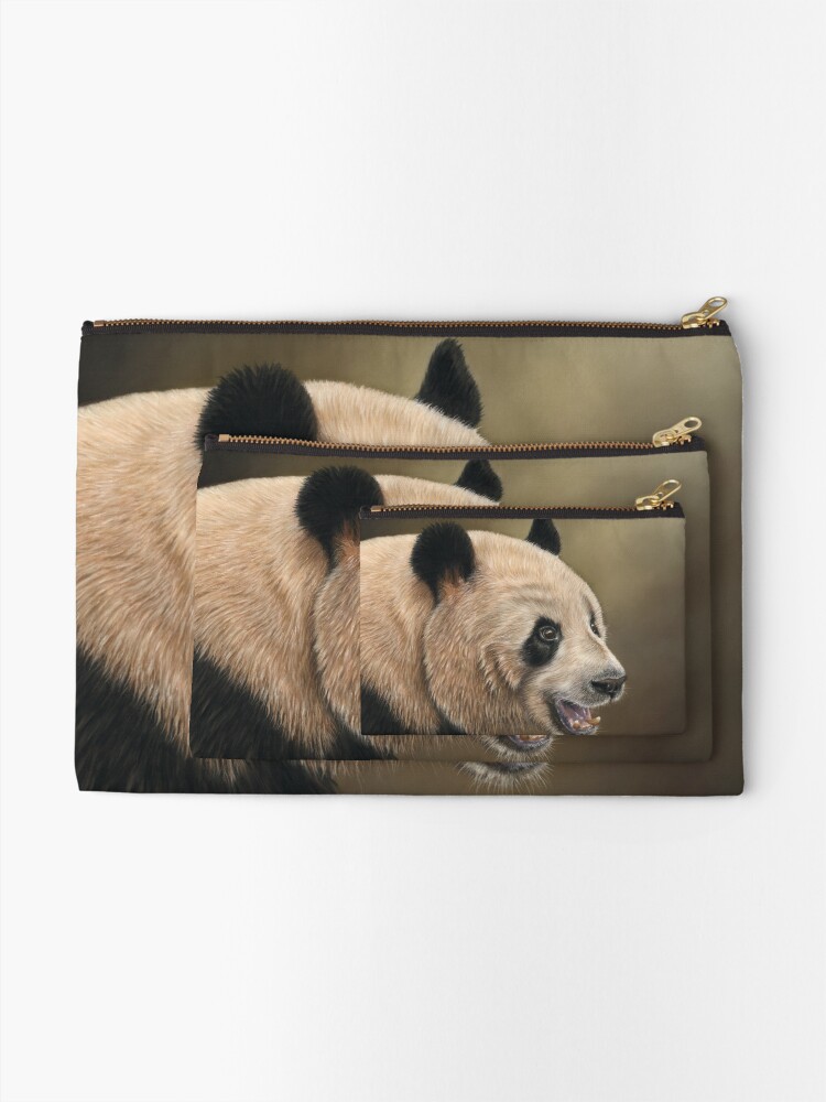 Alternate view of Giant Panda Zipper Pouch
