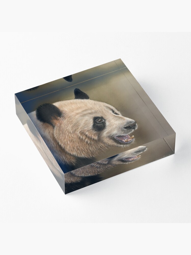 Alternate view of Giant Panda Acrylic Block