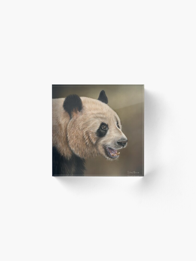 Alternate view of Giant Panda Acrylic Block