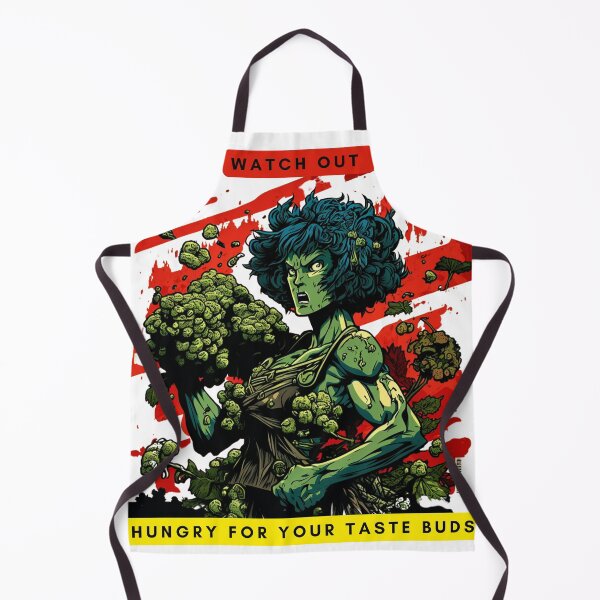 Item preview, Zombie broccoli is hungry for your taste buds. designed and sold by V-A-H.
