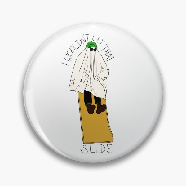 Item preview, I wouldn't let that slide ghost cartoon designed and sold by utterillusion.