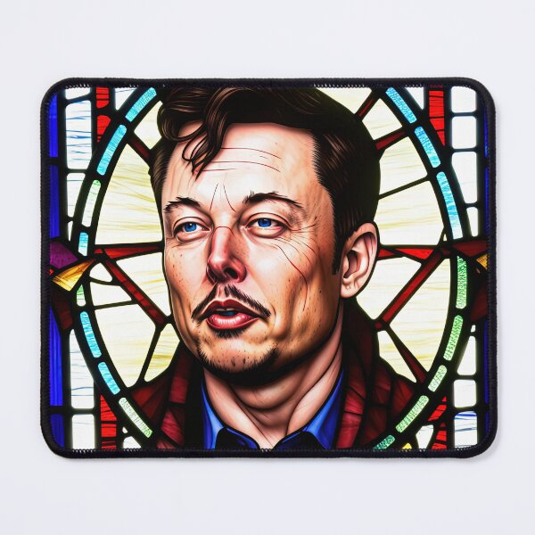 Artikelvorschau, Elon Musk - The Starlight Visionary entworfen und verkauft von Glassmaster.