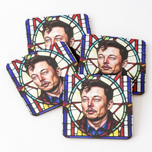 Artikelvorschau, Elon Musk - The Starlight Visionary entworfen und verkauft von Glassmaster.