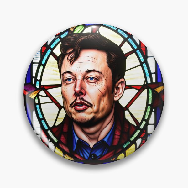 Artikelvorschau, Elon Musk - The Starlight Visionary entworfen und verkauft von Glassmaster.