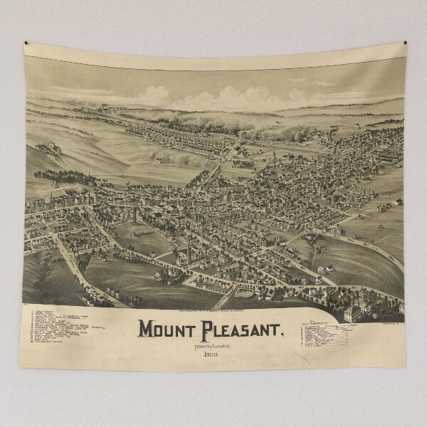 Artikelvorschau, Mount Pleasant, Pennsylvanien (1900) entworfen und verkauft von allhistory.