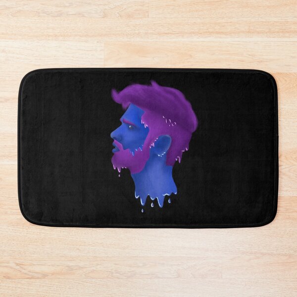 Item preview, Stuck man purple blue designed and sold by Elly-Design.