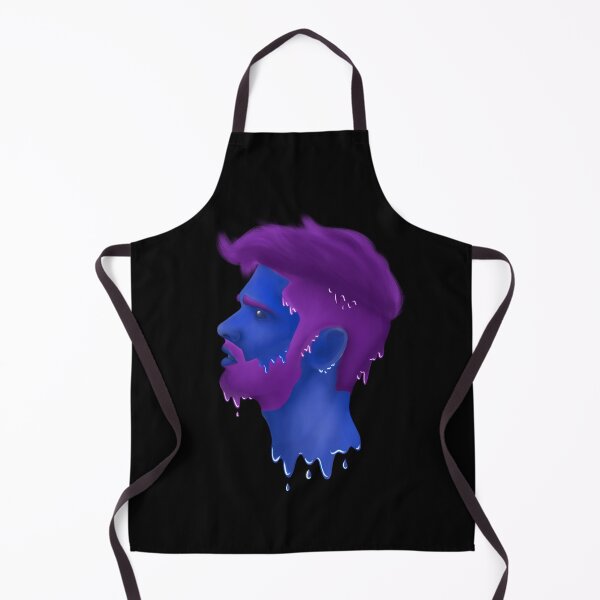 Item preview, Stuck man purple blue designed and sold by Elly-Design.