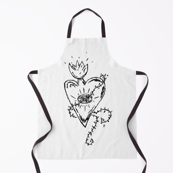 Item preview, Florence Welch Useless Magic Sacred Heart Art Doodle designed and sold by incloudines.