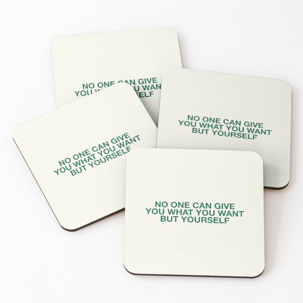 Item preview, NO ONE CAN GIVE  YOU WHAT YOU WANT  BUT YOURSELF designed and sold by pmdz.