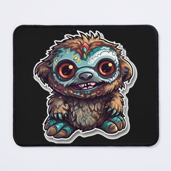 Artikelvorschau, Cute Sloth, dein neuer finsterer kawaii Faultierfreund! entworfen und verkauft von CragGrimVisions.