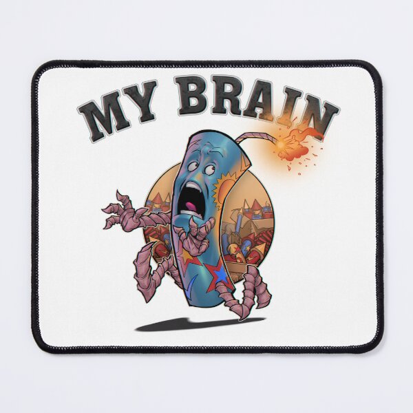 Item preview, My Brain Feels like, Funny designed and sold by ibrahim krimat.