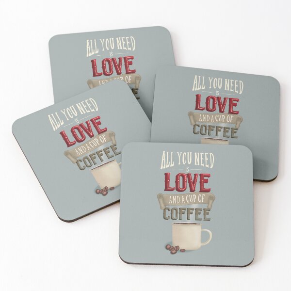 Item preview, Love Coffee designed and sold by Cinnamonclouds.