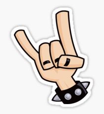 Devil Horns Sticker