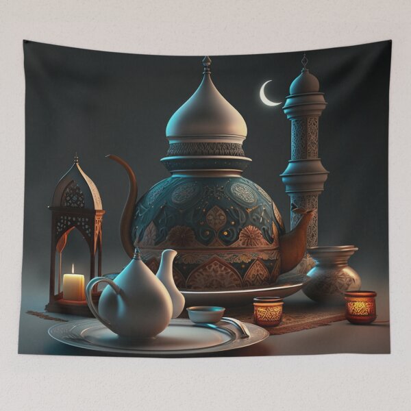 Item preview, Ramadan fasting on designed and sold by MrRobotAI.