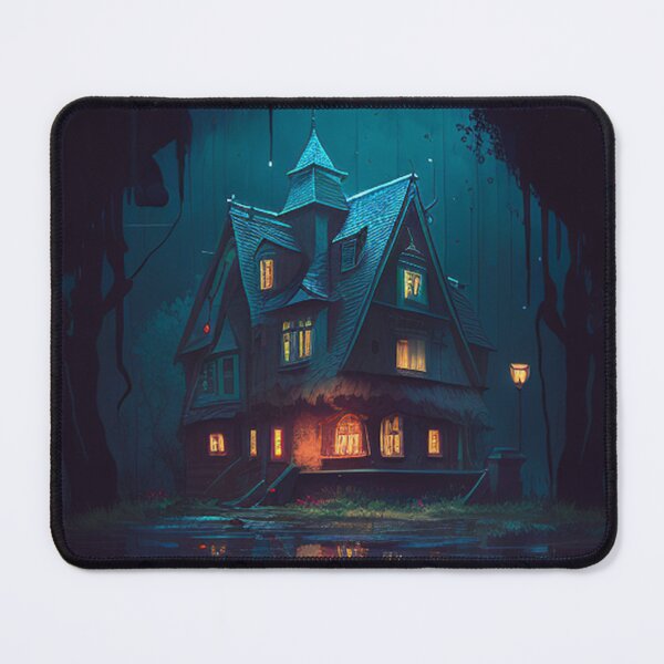 Item preview, Hauted house designed and sold by MustHaveSticker.