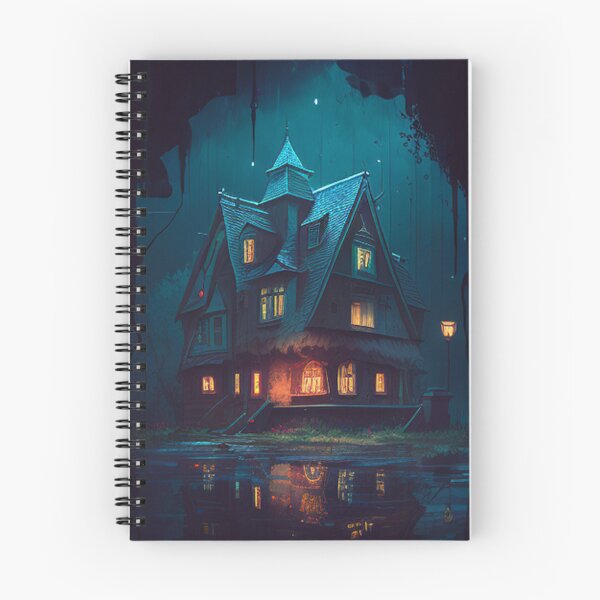 Item preview, Hauted house designed and sold by MustHaveSticker.