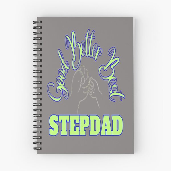 Item preview, Good Better Best Stepdad, Best Buddy Dad, Best Mentor Dad, Super Stepdad Fathers Day designed and sold by Adri Barnard.