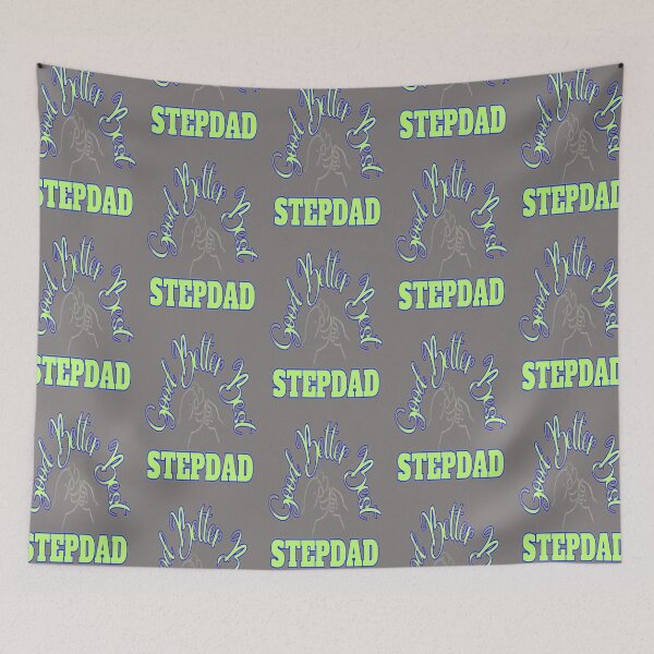 Item preview, Good Better Best Stepdad, Best Buddy Dad, Best Mentor Dad, Super Stepdad Fathers Day designed and sold by Adri Barnard.