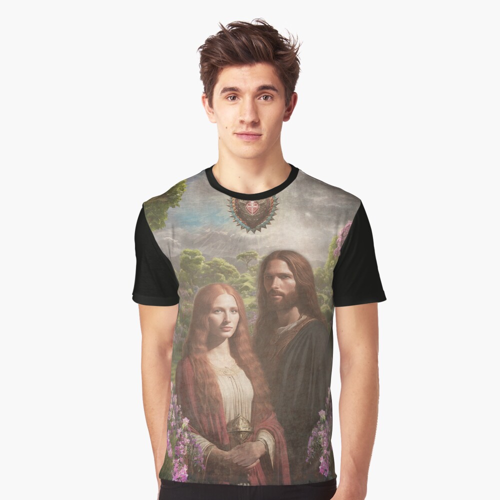 Item preview, Graphic T-Shirt designed and sold by PurplePeacock.