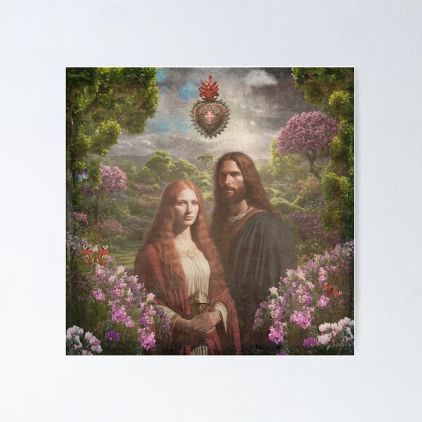 Miriam of Magdala & Yeshua Poster