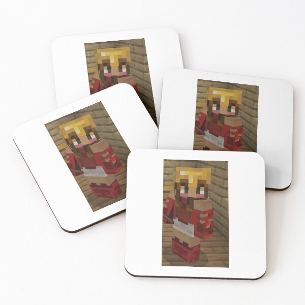 Item preview, Minecraft Cute Girly Skin Red and Yellow Leo Sign designed and sold by Nicole-sShop.