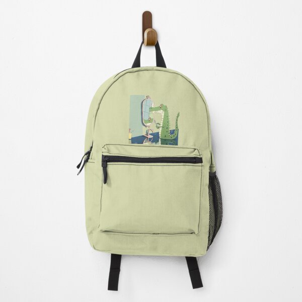 Item preview, Mirror-looking cartoon crocodile. designed and sold by SMALL BEAR ART.