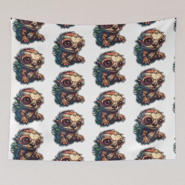 Item preview, Cute Sloth, your new sinister kawaii sloth friend! designed and sold by CragGrimVisions.