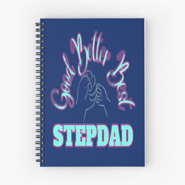Item preview, Good Better Best Stepdad 2, Best Buddy Dad, Best Mentor Dad, Super Stepdad Fathers Day designed and sold by Adri Barnard.