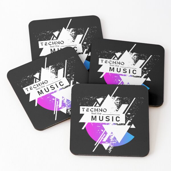 Item preview, Techno | Feel the Music designed and sold by InfiniteDemand.