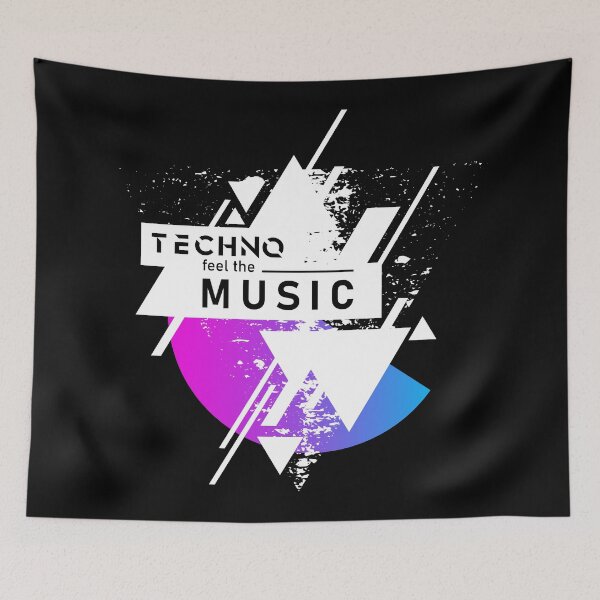 Item preview, Techno | Feel the Music designed and sold by InfiniteDemand.