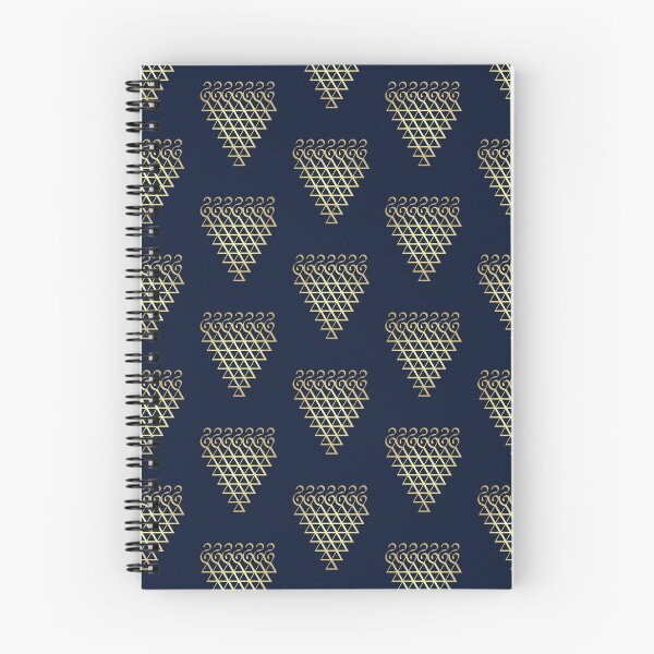 Item preview, Indian Symbol of Knowledge and Wisdom 7 Strokes Rendered in Golden Color designed and sold by Wiggly Lines.