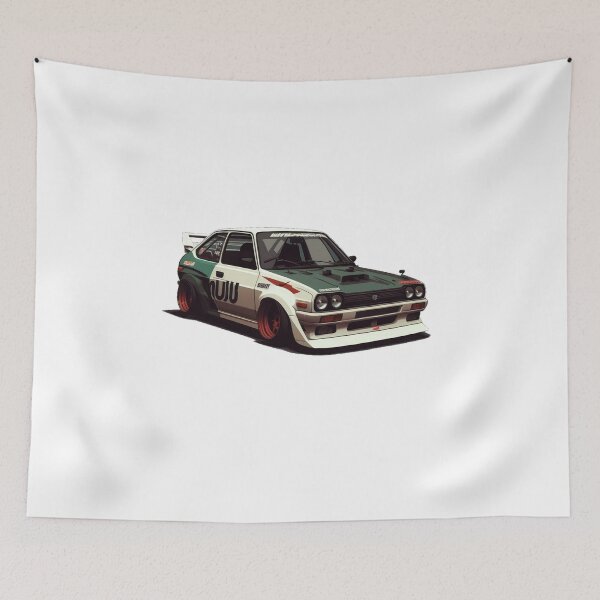 Item preview, White green Datsun Bluebird designed and sold by crabas.