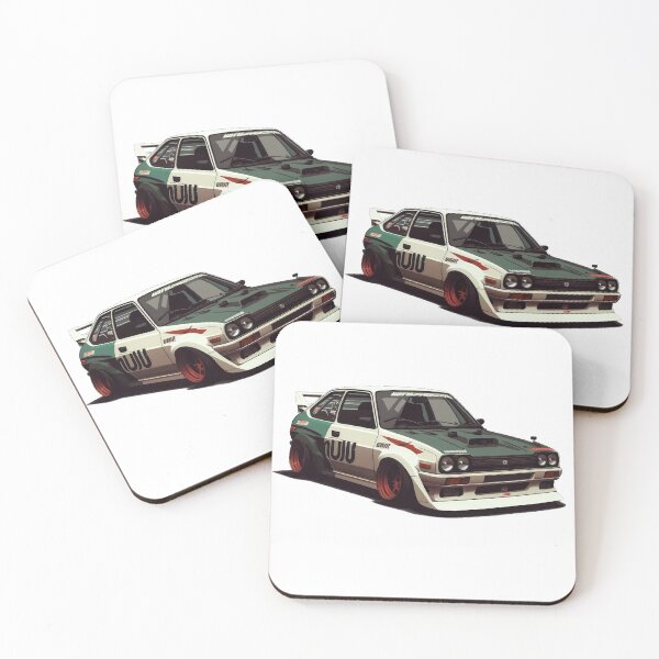 Item preview, White green Datsun Bluebird designed and sold by crabas.