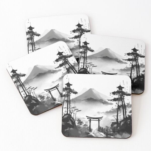 Item preview, Torii on Fuji designed and sold by cryptofred.