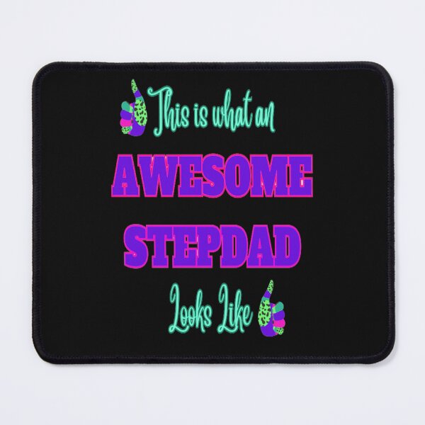 Item preview, This is what an Awesome Stepdad looks like 2, Best Buddy Dad, Best Mentor Dad, Super Stepdad Fathers Day designed and sold by Adri Barnard.