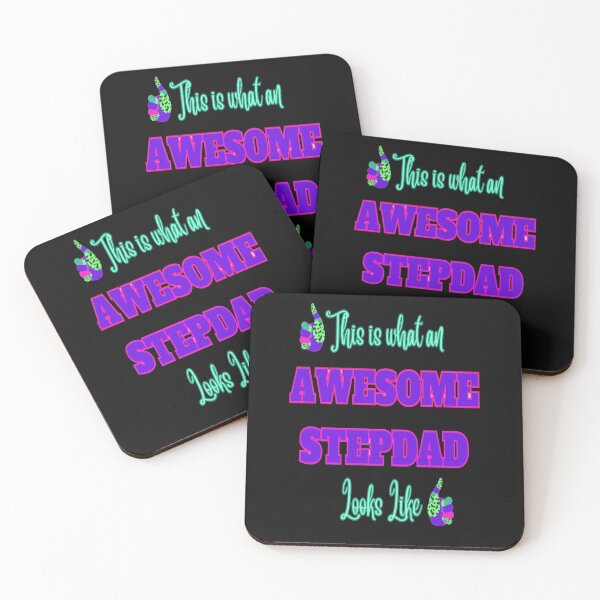 Item preview, This is what an Awesome Stepdad looks like 2, Best Buddy Dad, Best Mentor Dad, Super Stepdad Fathers Day designed and sold by Adri Barnard.