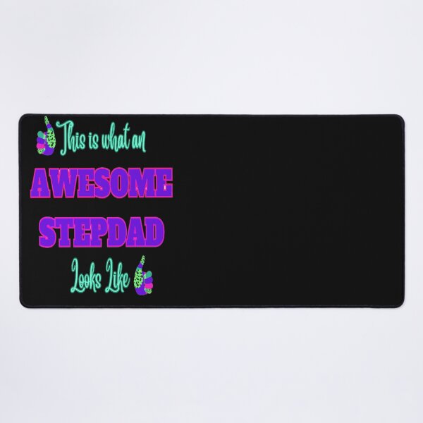 Item preview, This is what an Awesome Stepdad looks like 2, Best Buddy Dad, Best Mentor Dad, Super Stepdad Fathers Day designed and sold by Adri Barnard.