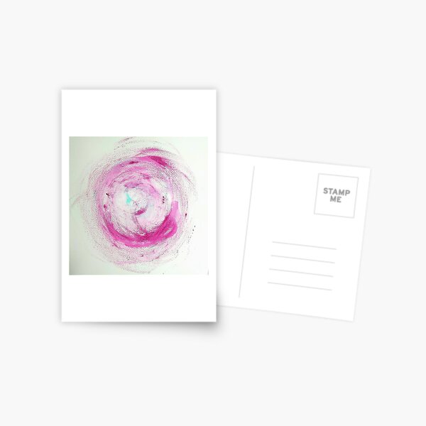 Pink hurricane Postcard