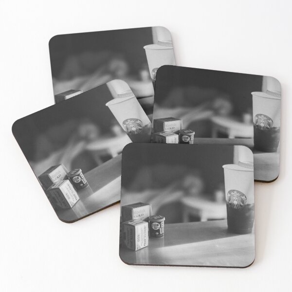 Item preview, Film & Coffee Black and White film photograph designed and sold by brycecphotos.