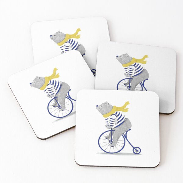 Item preview, Bear on a Cycle designed and sold by Gentle40Winks.