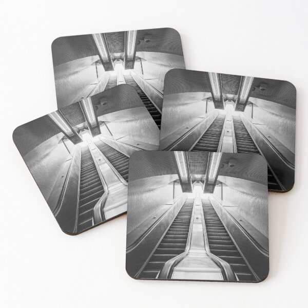 Item preview, Subway escalator symmetry designed and sold by psychoshadow.