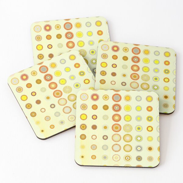 Item preview, Atomic Orbital Pattern (tan/yellow) designed and sold by CMooreWorx.