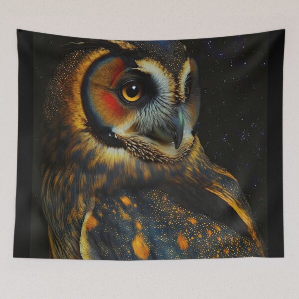 Item preview, Short-Eared Owl (Variation 2)  designed and sold by OccultDreams.
