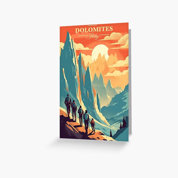Item preview, Vintage Hiking In The Dolomites Italy  designed and sold by markusabart.