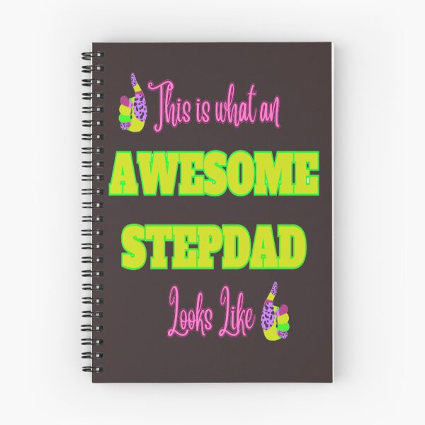 Item preview, This is what an Awesome Stepdad looks like 5, Best Buddy Dad, Best Mentor Dad, Super Stepdad Fathers Day designed and sold by Adri Barnard.