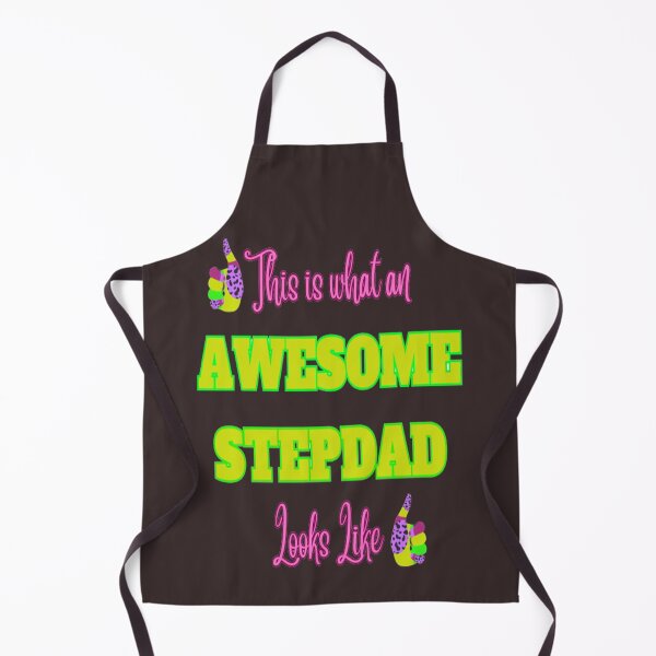 Item preview, This is what an Awesome Stepdad looks like 5, Best Buddy Dad, Best Mentor Dad, Super Stepdad Fathers Day designed and sold by Adri Barnard.