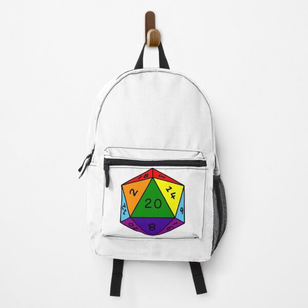 Item preview, Rainbow Nat20 - Natural 20 - Critical Success - D&D Novelty designed and sold by CC's Designs.