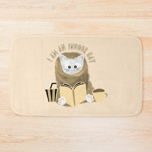 Item preview, I am an indoor cat - introverted cat designed and sold by stayartsy07.